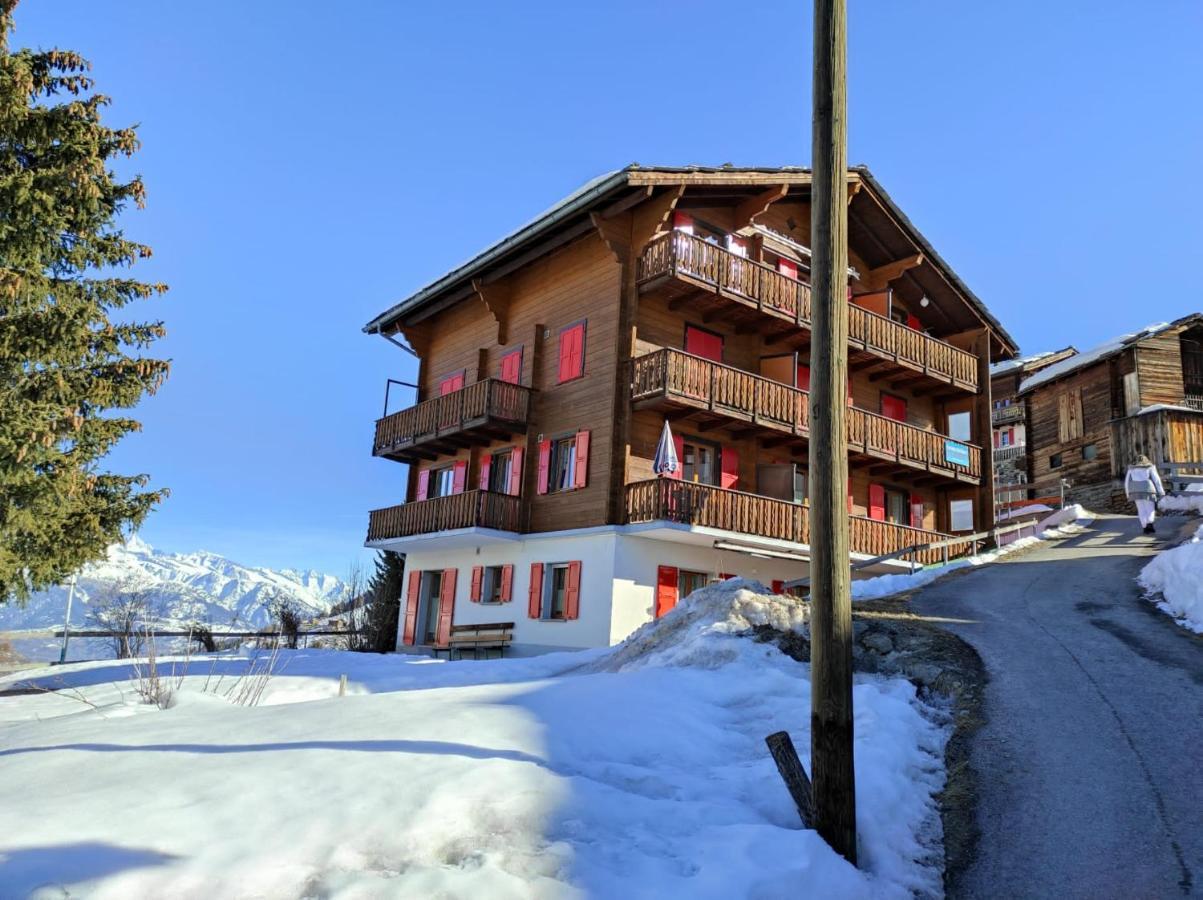 Apartment Mit Traumblick Im Haus Olympia Grächen Eksteriør billede