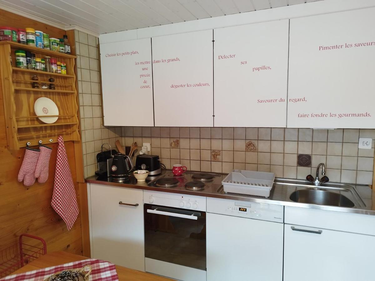 Apartment Mit Traumblick Im Haus Olympia Grächen Eksteriør billede